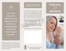 Load image into Gallery viewer, Promotional Brochure PDF file - Reflexology &amp; Arthritis
