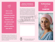 Load image into Gallery viewer, Promotional Brochure PDF file - Reflexology &amp; Cancer
