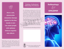 Load image into Gallery viewer, Promotional Brochure PDF file - Reflexology &amp; Epilepsy
