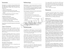Load image into Gallery viewer, Promotional Brochure PDF file - Reflexology &amp; Insomnia

