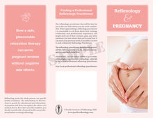 Load image into Gallery viewer, Promotional Brochure PDF file - Reflexology &amp; Pregnancy

