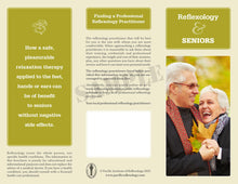 Load image into Gallery viewer, Promotional Brochure PDF file - Reflexology &amp; Seniors
