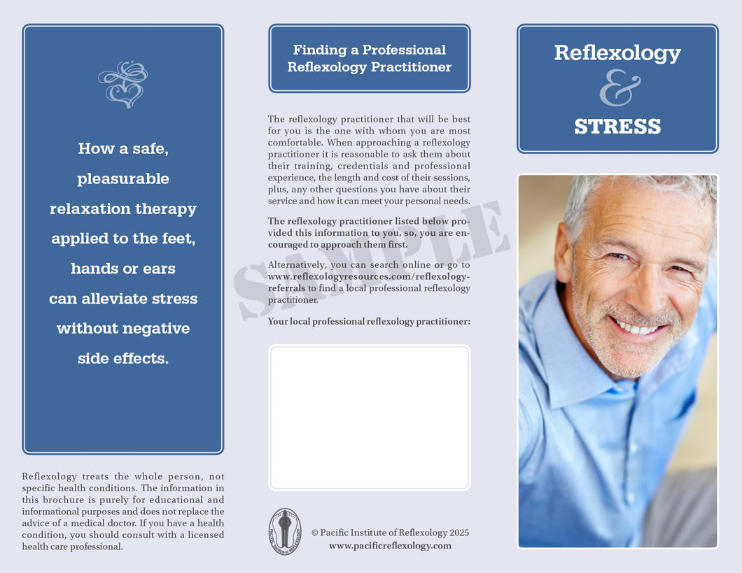 Promotional Brochure PDF file - Reflexology & Stress