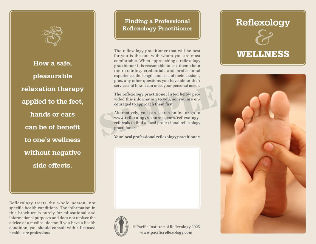 Promotional Brochure PDF file - Reflexology & Wellness 2