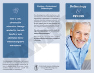 Professional Reflexology Promotional  Brochures - quantity 50 assorted